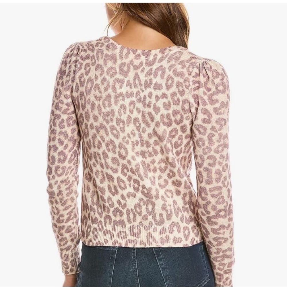 LoveShackFancy Margarita pullover Size S Taupe Skies NWT $395 MSRP - Picture 8 of 9